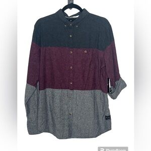 NWT Ocean Current Button Down Shirt Sz Med